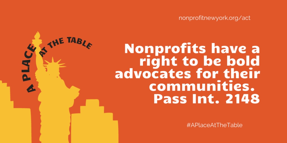 A Place At the Table (Nonprofit Advocacy) Int. 2148-2020